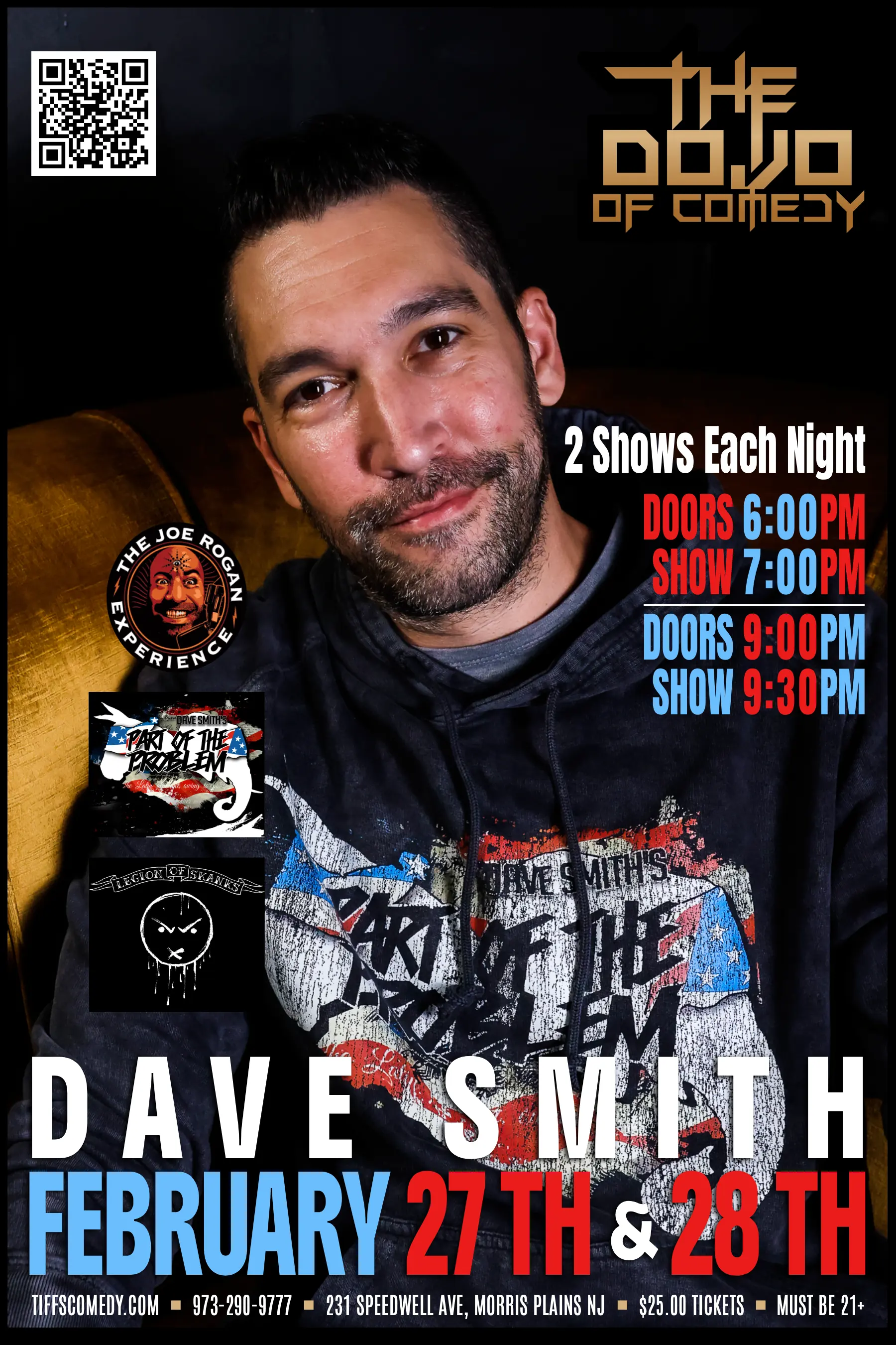 The Dojo of Comedy promotional poster