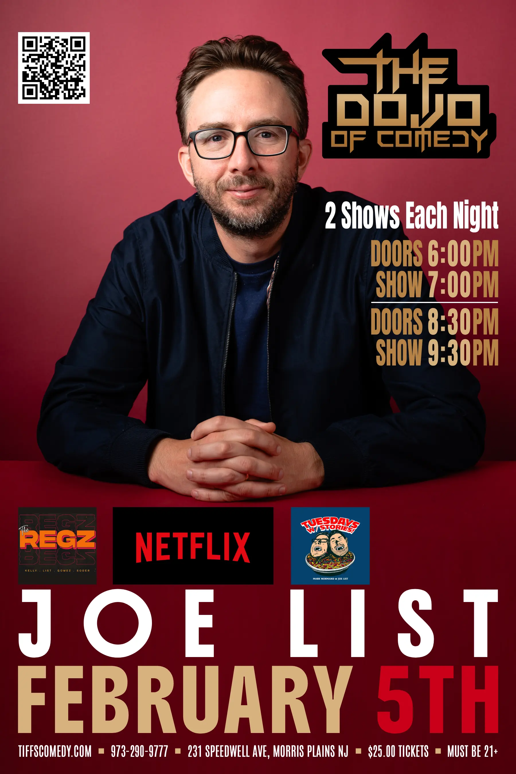 The Dojo of Comedy promotional poster