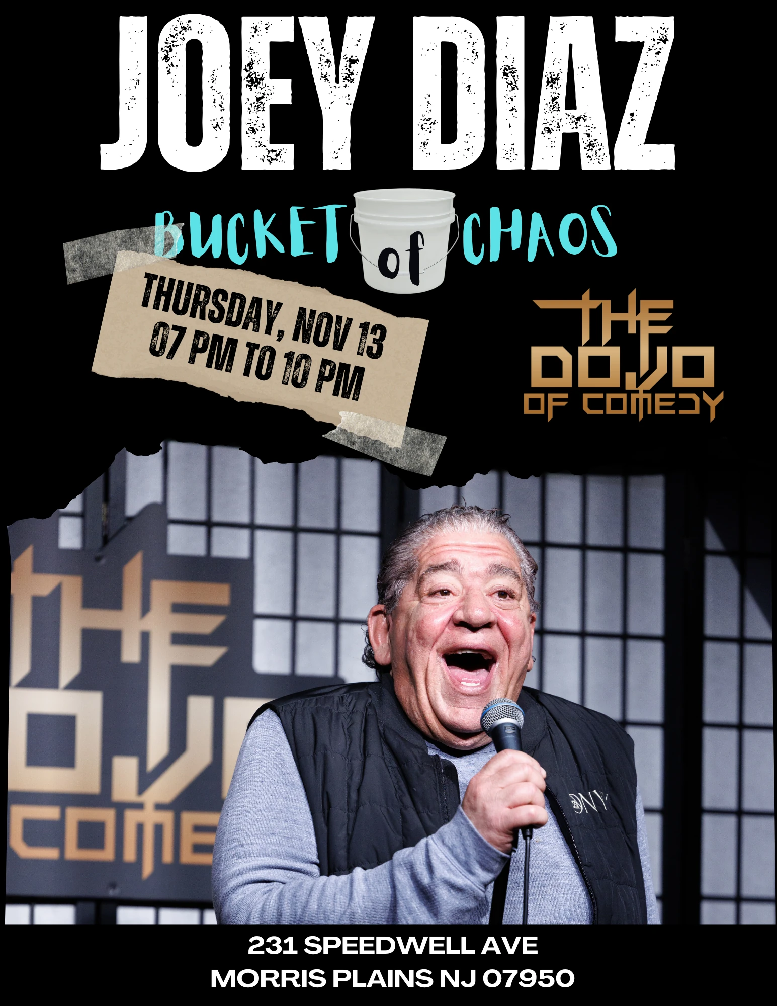 Joey Diaz promotional poster