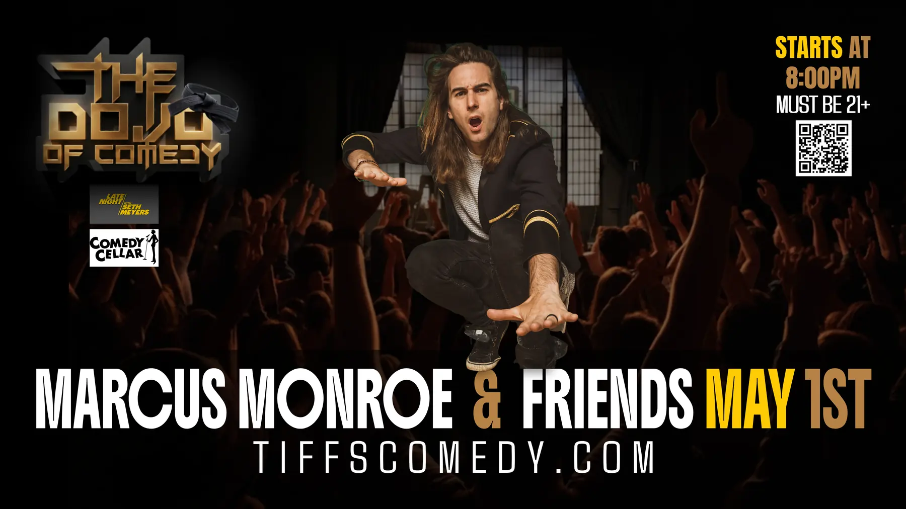 The Dojo of Comedy TV promo graphic