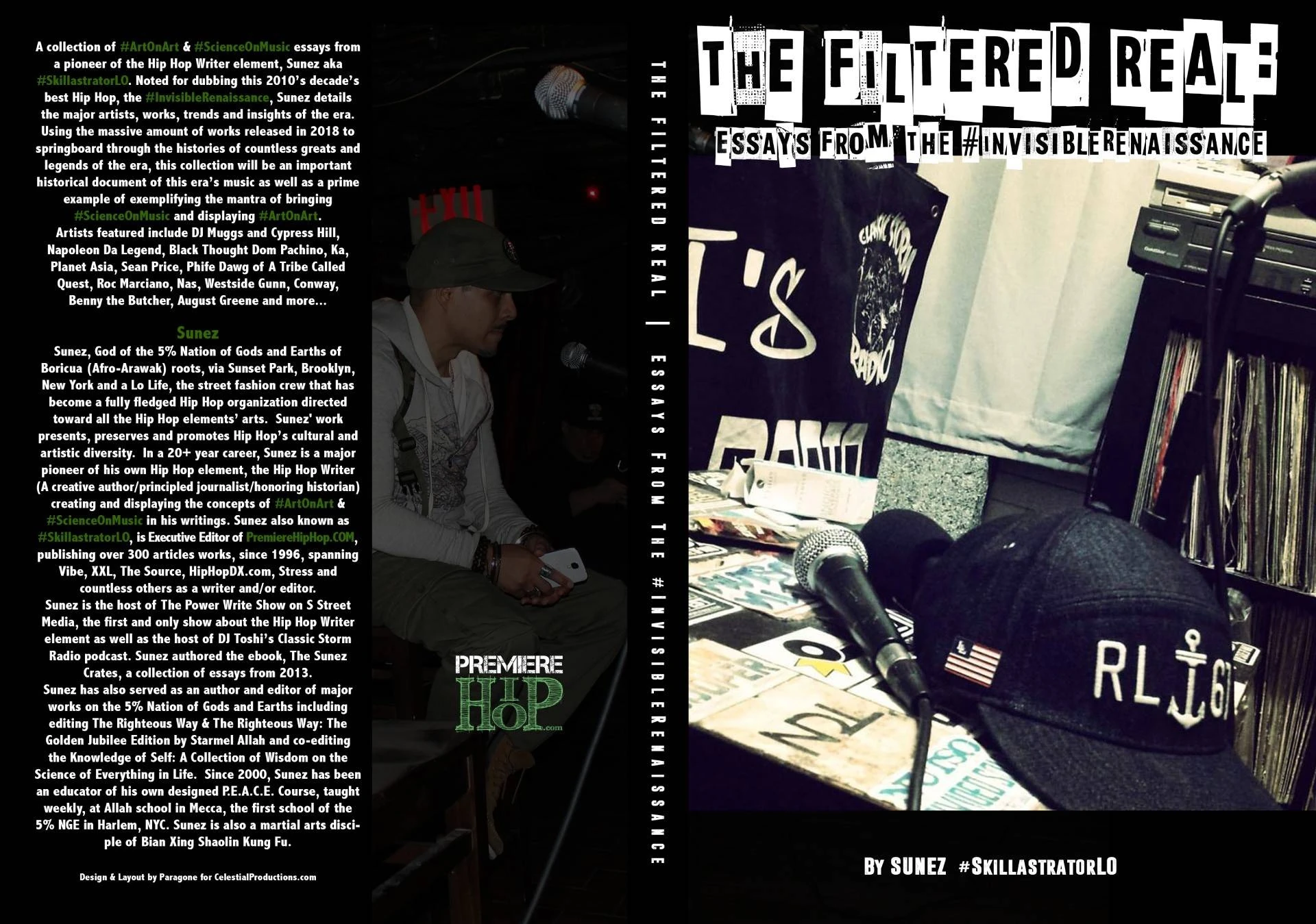The Filtered Real book cover design
